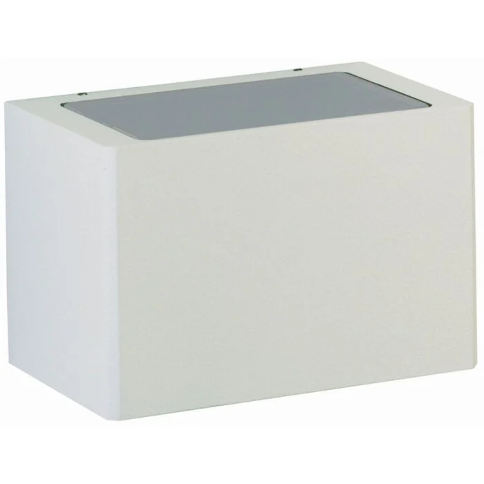 Albert 6367 Aplique para exterior LED Blanca, 2 luces