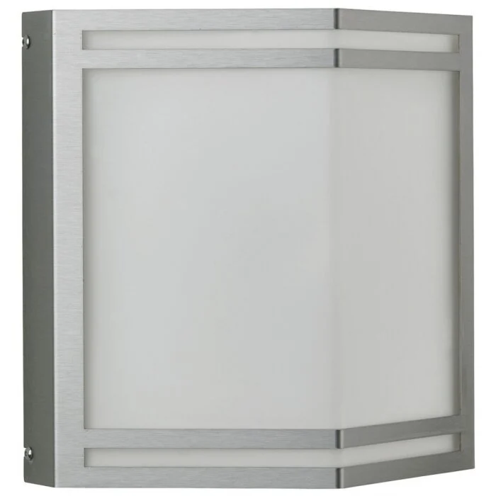 Albert 6408 Aplique para exterior LED Acero inoxidable, 1 luz