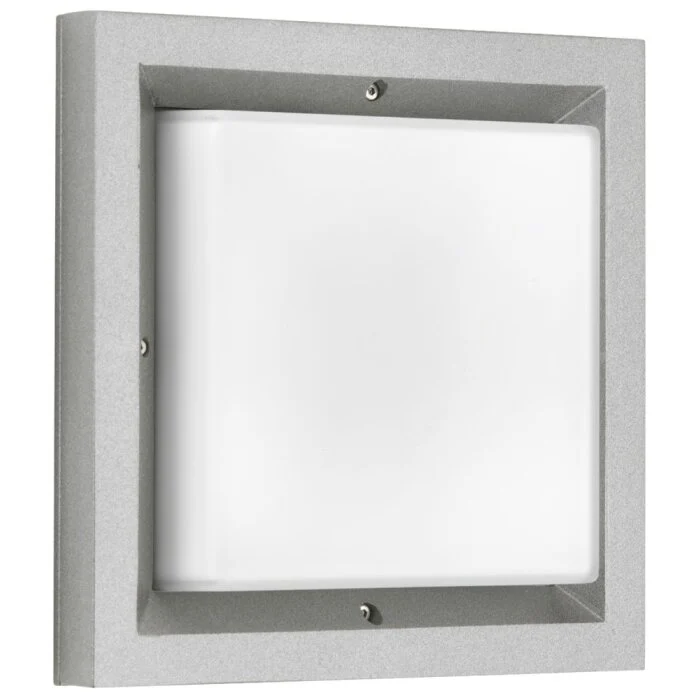Albert 6411 Aplique para exterior LED Plata, 1 luz