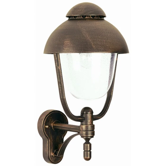 Albert 688 Aplique para exterior Marrón, Latón, 1 luz