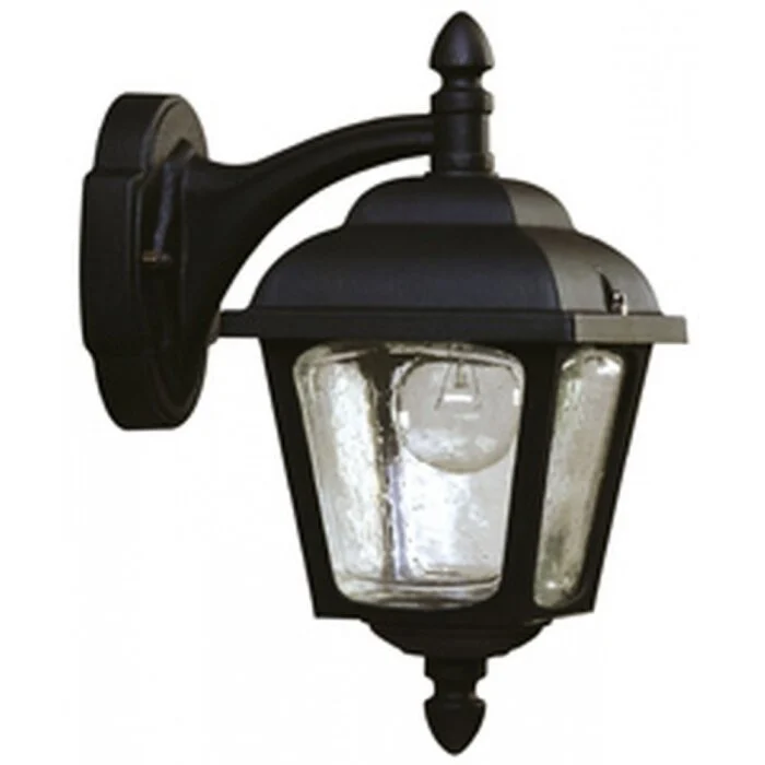 Albert 813 Aplique Negro, 1 luz