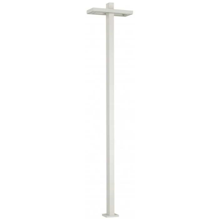 Albert 863 Lámpara de pie para exterior LED Blanca, 1 luz