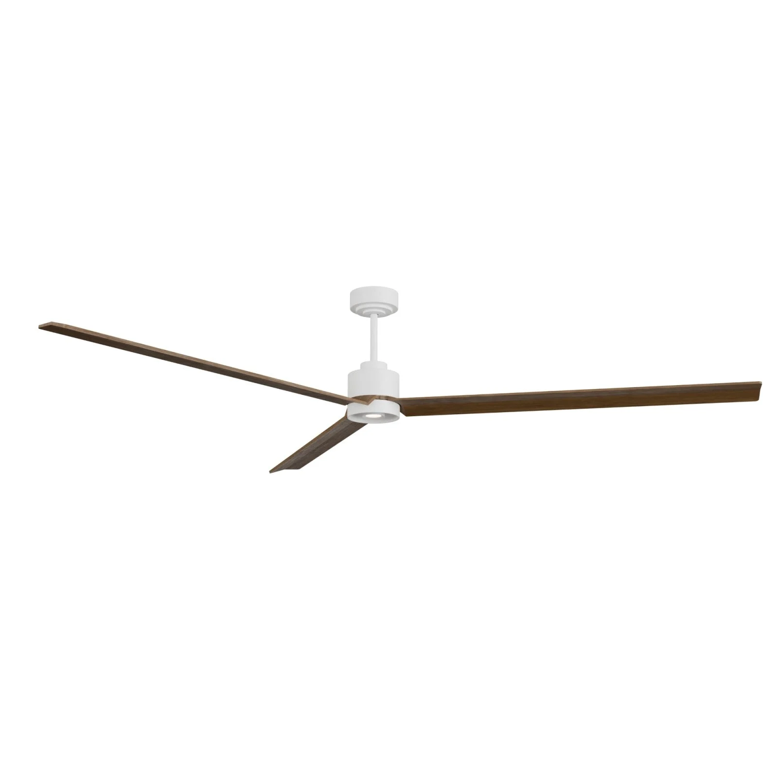 Ventilador de techo con luz Sulion Anne 127cm LED negro y madera oscura motor DC CCT 2245744