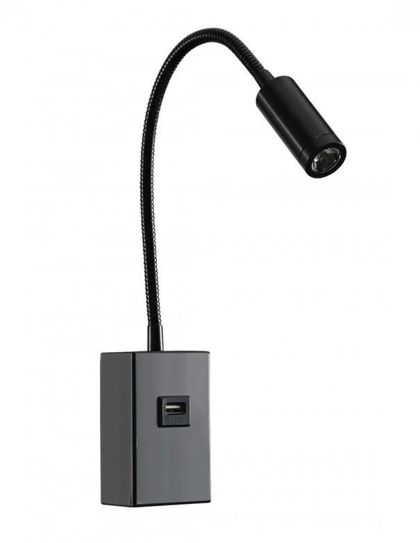 Aplique con Lector Negro y USB