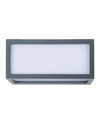 Aplique de exterior Quanta - FORLIGHT - Diseño horizontal, 25 cm