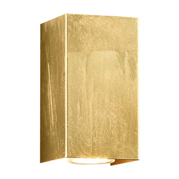 APLIQUE DE PARED 2 LUCES GU10 DORADO LEIRE