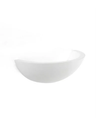 Aplique de pared Cove – Faro – Lámpara de yeso blanco, LED 3000K