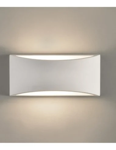 Aplique de Pared Dana - ACB - Aplique decorativo en escayola blanca