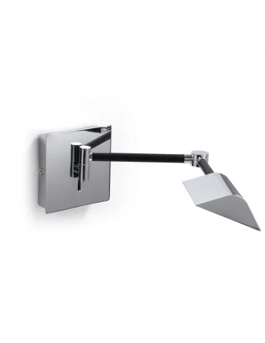 Aplique de pared Julia - Exo - Novolux Lighting - Lámpara de lectura en cromo, brazo orientable