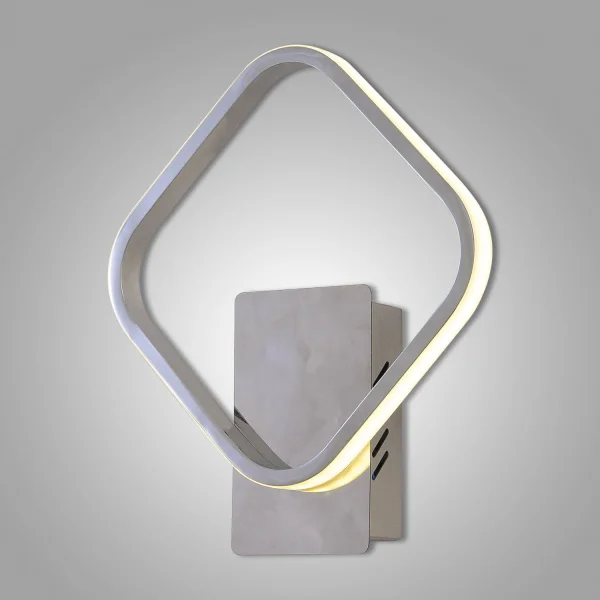 APLIQUE DE PARED LED MELCHOR 10W 4000K CROMO