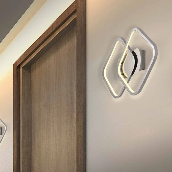 APLIQUE DE PARED LED MELCHOR 20W 4000K CROMO