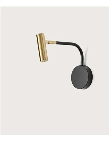 Aplique de pared Maho - Aromas - Lámpara de lectura, Touch Me regulable, LED 3000K