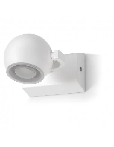 Aplique para baño blanco Moon Uno - Exo - Novolux Lighting
