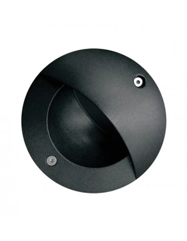 Empotrable de pared Up - Nexia - Foco redondo de exterior IP65, color antracita