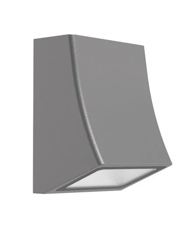 Aplique de pared Slide - Iberlamp - Lámpara de exterior antracita