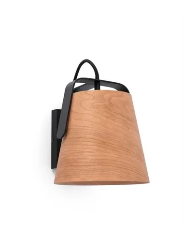 Aplique de pared Stood - Faro - Lámpara de diseño nórdico en madera