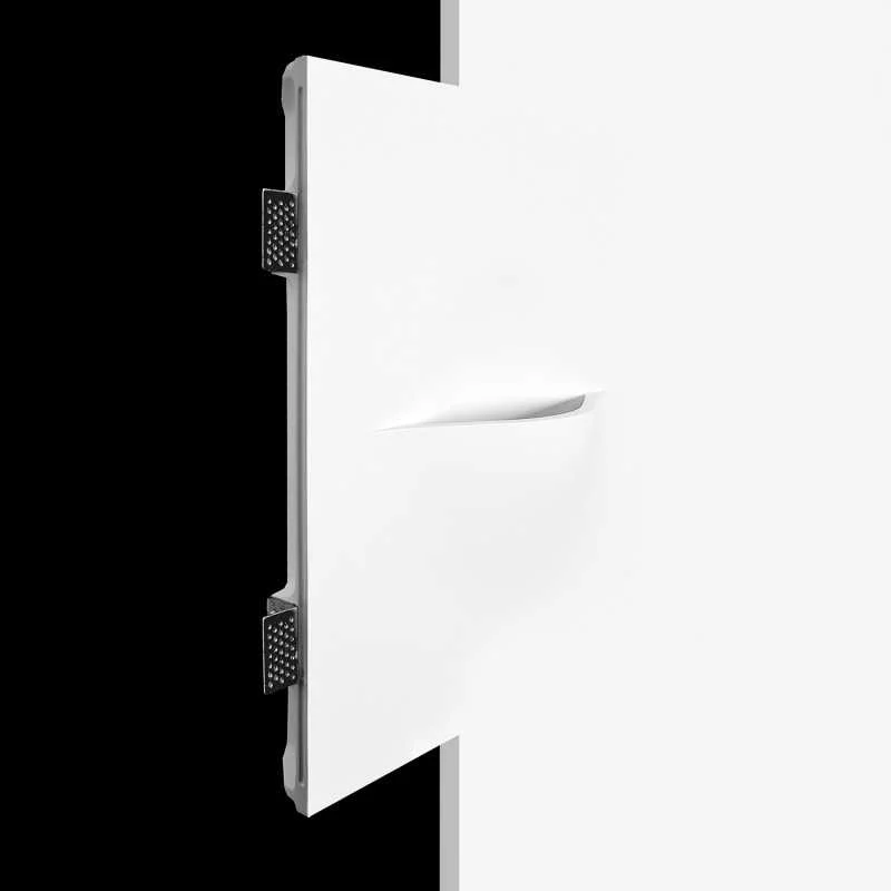Aplique encastrado yeso 200mm x 400mm x 53mm profundo