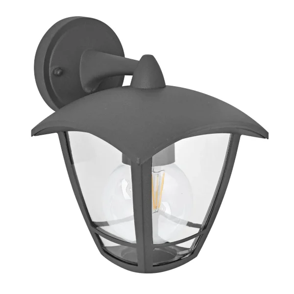 APLIQUE EXTERIOR KENTIA E27 ANTRACITA IP44