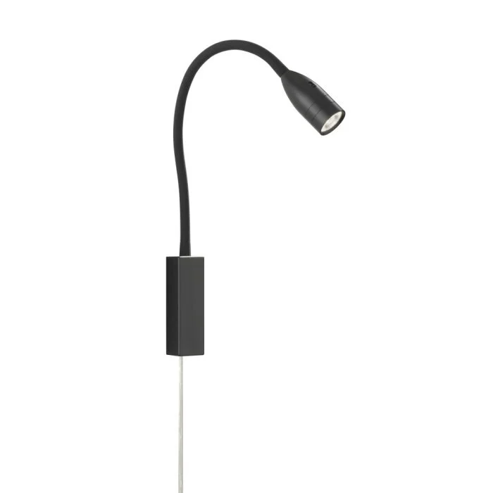 Aplique Fischer & Honsel function Sten LED Negro, 1 luz
