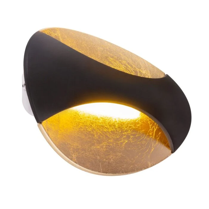Aplique Globo ALEXANDRA LED Negro, 1 luz