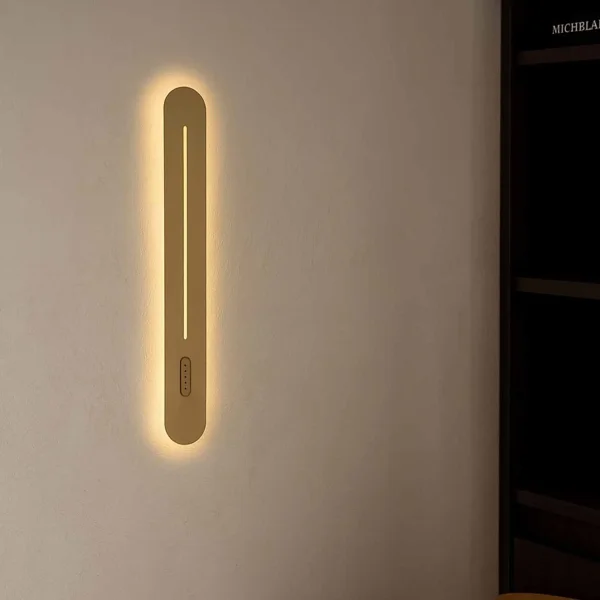 APLIQUE LED 16W 3000-6000K TÁCTIL 60CM DORADO ISANDRO