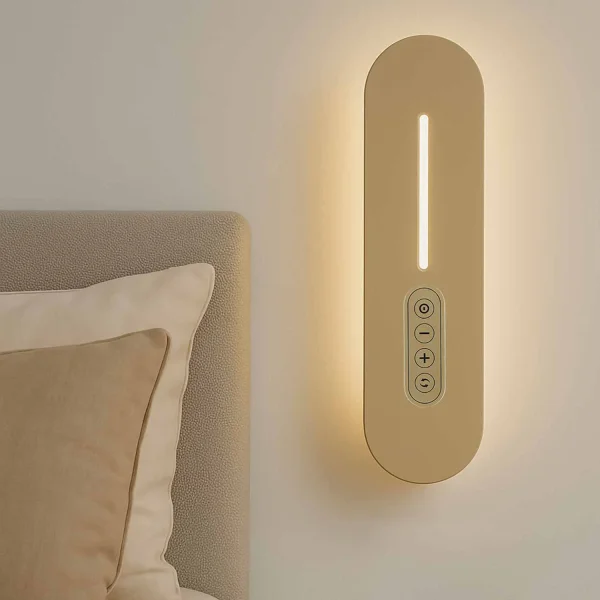 APLIQUE LED 8W 3000-6000K TÁCTIL 30CM DORADO ISANDRO