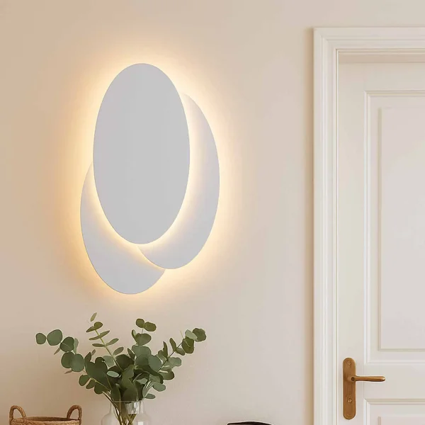 APLIQUE LED DECORATIVO 8W 3000-6000K BLANCO LUNE