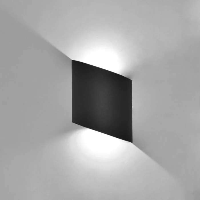 Aplique para exterior Mantra SOCHI LED Gris, 1 luz