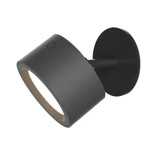 APLIQUE SIN CABLES BATERIA RECARGABLE NEGRO ROLL 8