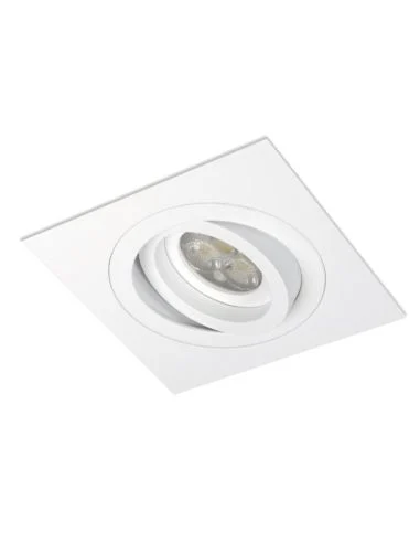 Aro Empotrable Orientable Cuadrado Blanco 4211 BPMLighting