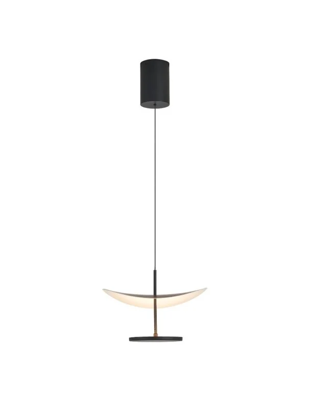Avisal Lámpara Mantra 12W Negro Madera