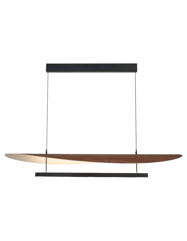 Avisal Lámpara Mantra 48W Negro Madera