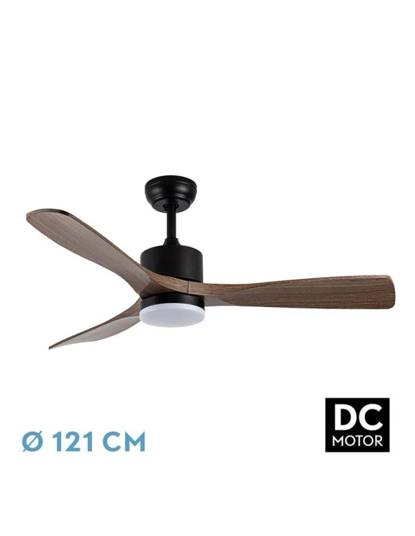 Azabache Ventilador de Techo DC con Mando