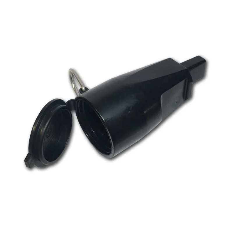 Base enchufe de exterior de goma especial guirnaldas