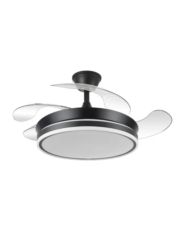 Bayomo Ventilador 91 cm Negro con Temporizador