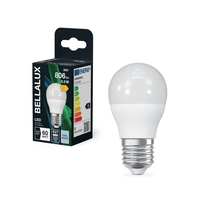 BELLALUX E27 6.5 Watt blanco neutro 806 Lumen