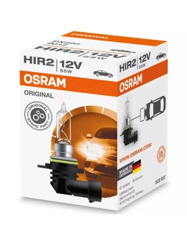 Bombilla Halógena OSRAM HIR2 12V 55W Original Line | Casquillo PX22d (9012)