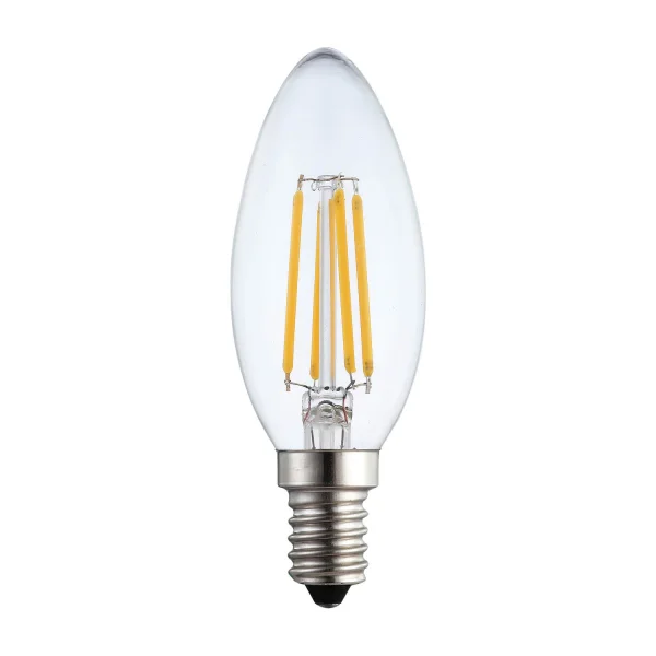 BOMBILLA LED VELA E14 4W 2700K