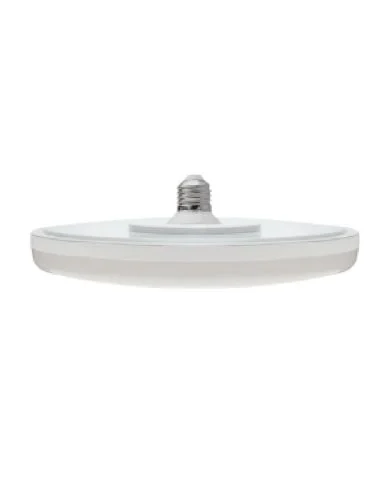 Bombilla plana LED E27 de tulipa ancha Ø201mm, 20W equivalente a 175W 1900Lm 100º CCT