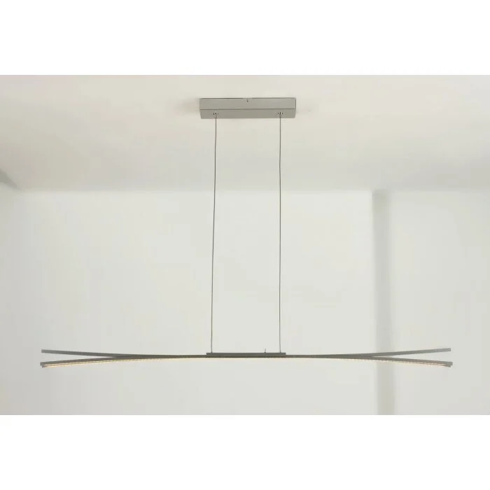 Bopp Convex Lámpara suspendida LED Aluminio, 3 luces