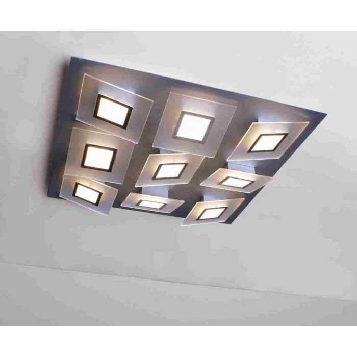 Bopp FRAME Lámpara de techo LED Aluminio, 9 luces