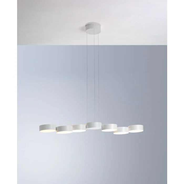 Bopp TOUCH Lámpara Colgante LED Blanca, 6 luces