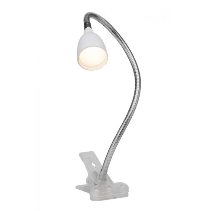 Brilliant Anthony Lámpara de lectura con pinza LED Blanca, 1 luz