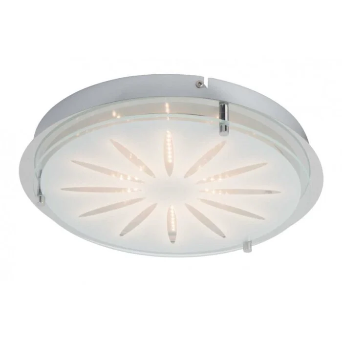 Brilliant Cathleen Lámpara de techo o pared LED Cromo, 1 luz