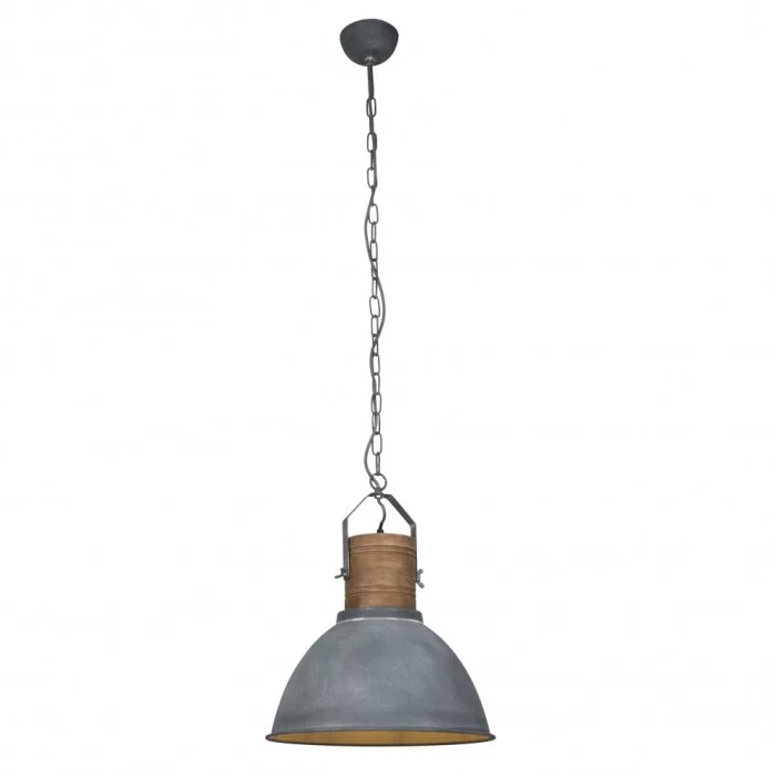 Brilliant FRIEDA Lámpara suspendida Madera oscura, 1 luz