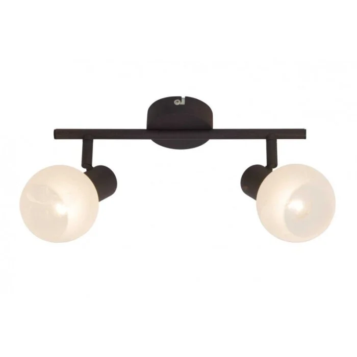 Brilliant Gabon Lámpara de techo Marrón, 2 luces