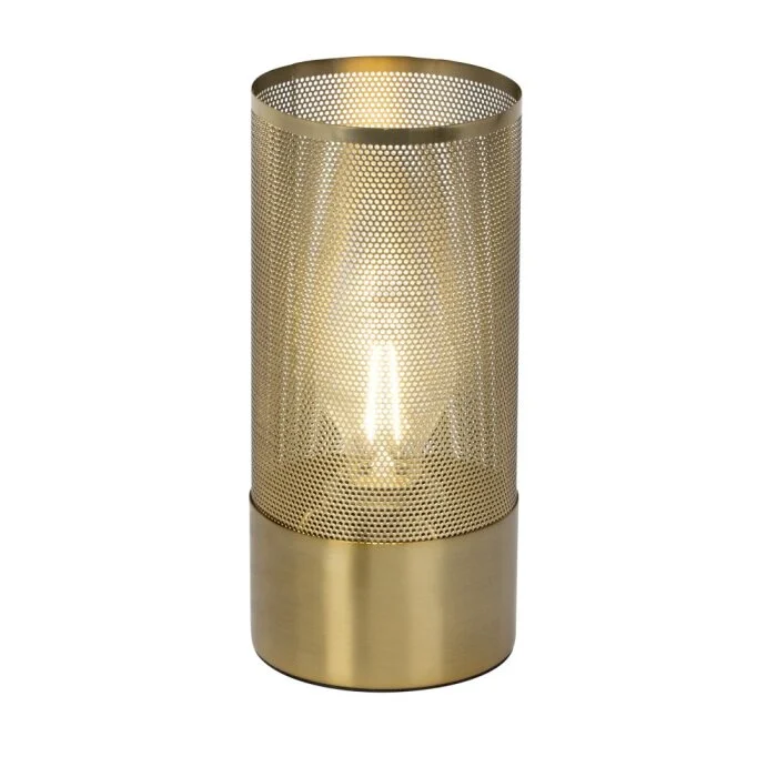 Brilliant Gracian Lámpara de Mesa Latón, 1 luz
