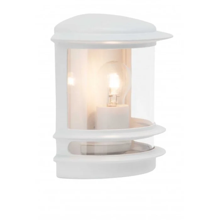 Brilliant Hollywood Aplique para exterior Blanca, 1 luz