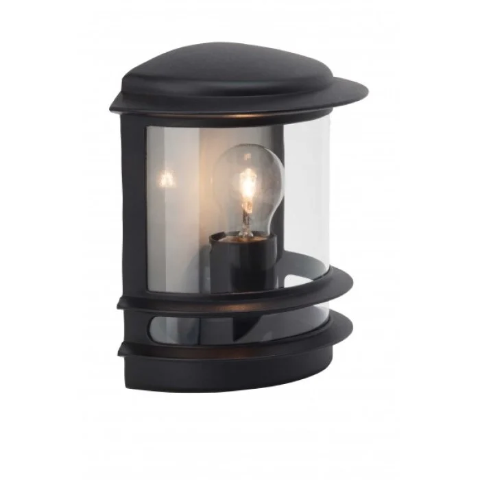 Brilliant Hollywood Aplique para exterior Negro, 1 luz