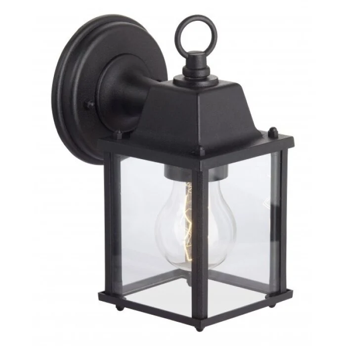 Brilliant Irvins Aplique para exterior Negro, 1 luz